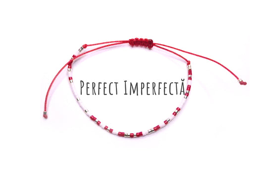 Brățară Codul Morse „Perfect... Imperfectă”