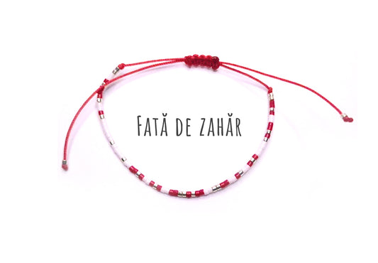 Brățară Codul Morse „Fată de zahăr"