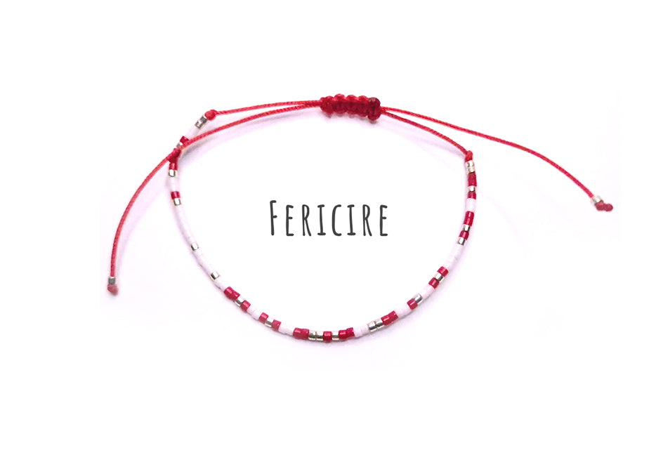 Brățară Codul Morse „Fericire"